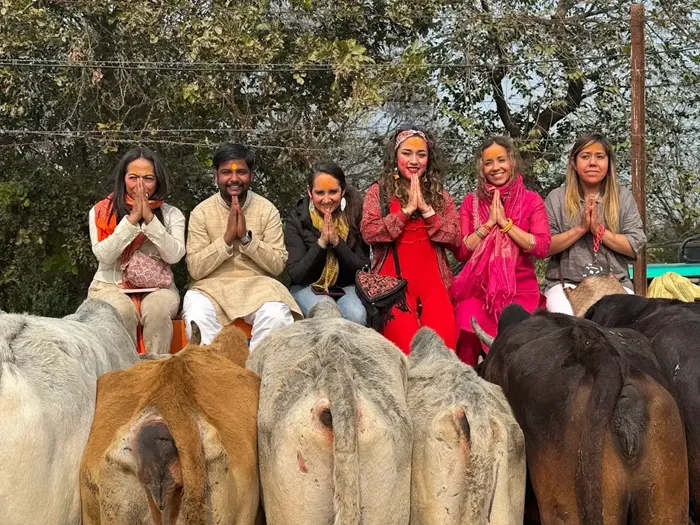 Spiritual Guide in Vrindavan Sharing Krishna Stories